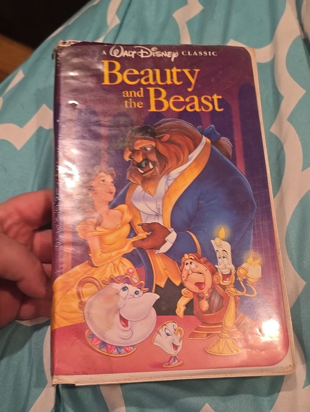 Walt Disney Beauty and the Beast VHS Tape Black Diamond